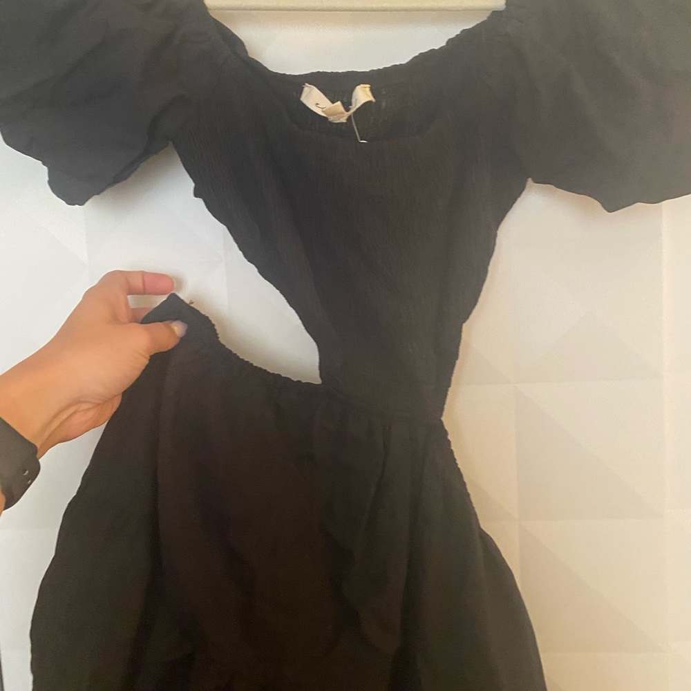 Cut Out black dress